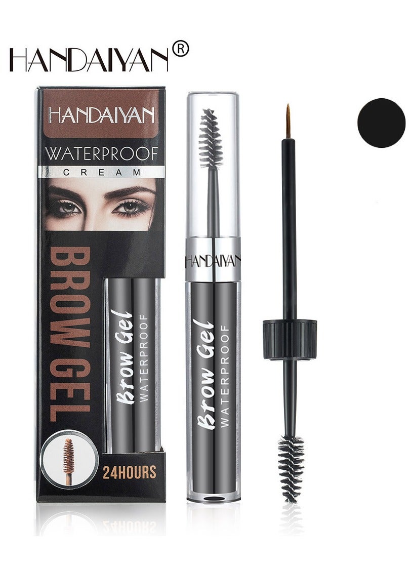Eyebrow Pomade Waterproof Long Lasting Gel Cream Brow Pomades Soap Brow Kit Wax Dipbrow Pomade Dip Brows Styling Wet,Soft Smooth Enhancers Highly Pigmented Eyebrow Color With Eyebrow Brush For Eyebrow