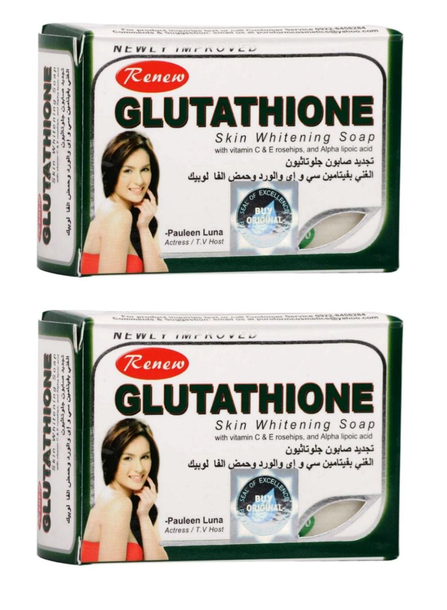 Renew Glutathione Skin Whitening Soap 135g 2 pcs