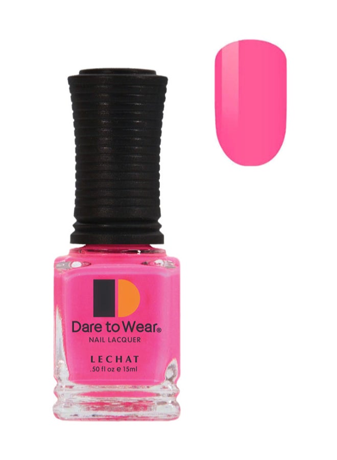 Nail Polish Super Shine Long Wear Lacquer Quick Drying Nail Color Resists Chips Fading Lasts Up To 3 Weeks Precise Application In One Stroke Nail Paint Hot Fever-Dw44