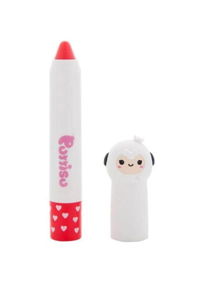 Butter Lip Color Crayon Balm with Deep Fruit Scent Hypoallergenic & Moisturizing - Long Lasting, Non-Stain (Coco Cherry, 1)