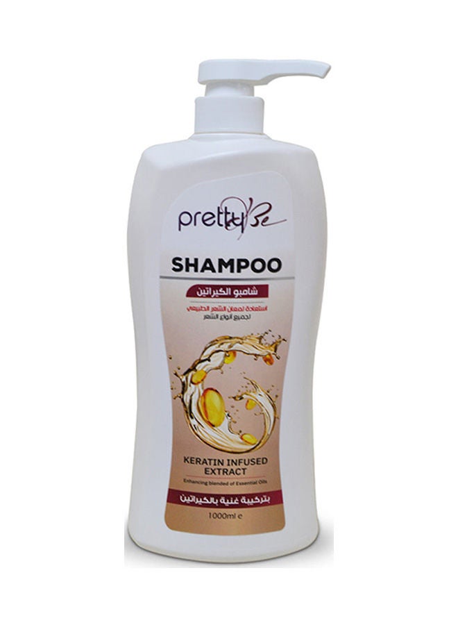 Hair Shampoo with Keratin Infused Extract 1000ml