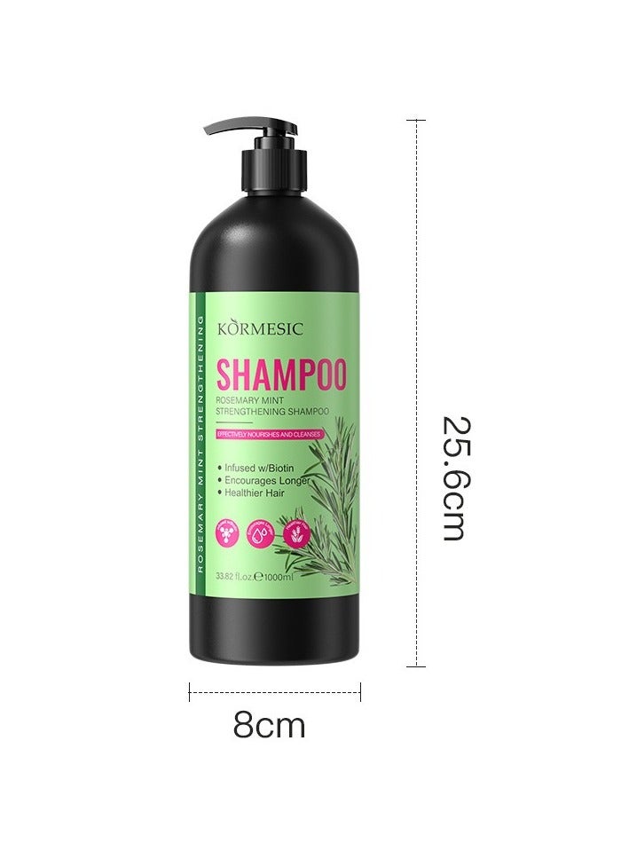 Rosemary Mint Shampoo 1000ml - Refreshing & Cleansing