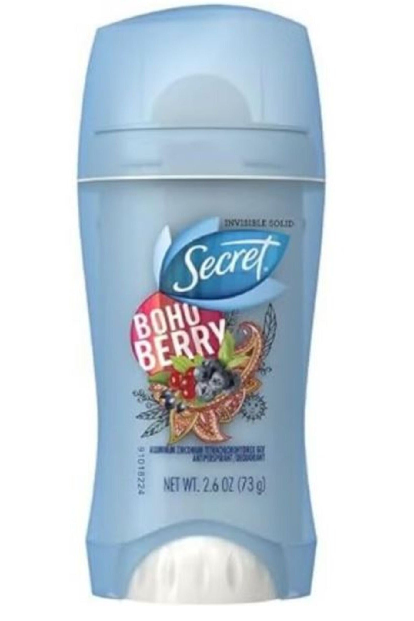 Invisible Solid Deodorant Boho Berry 73g