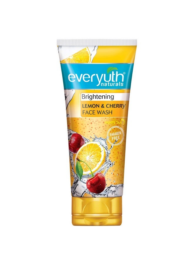 Naturals Brightening Lemon & Cherry Face Wash 150Gm Tube