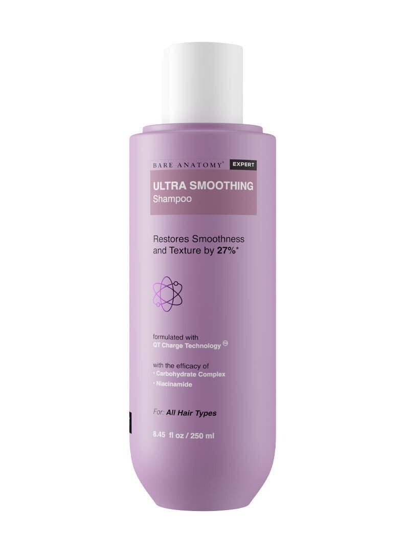 Bare Anatomy Ultra Smoothing Shampoo for Dry and Frizzy Hair Restores Smoothing 250ml