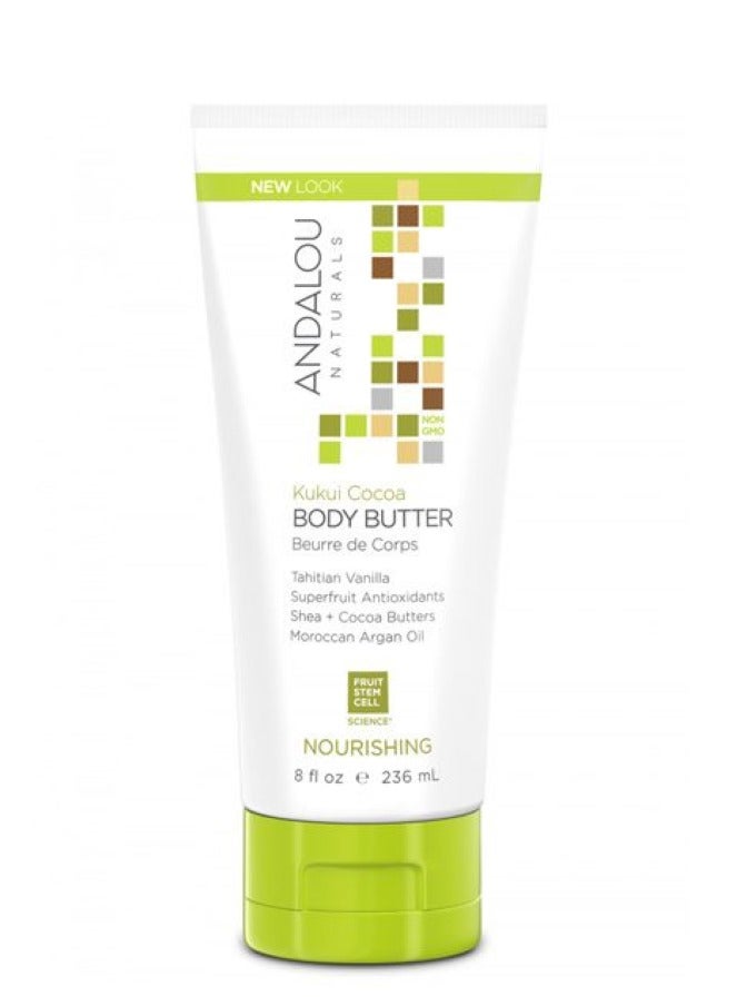 Andalou Kukui Cocoa Nourishing Body Butter 236ml