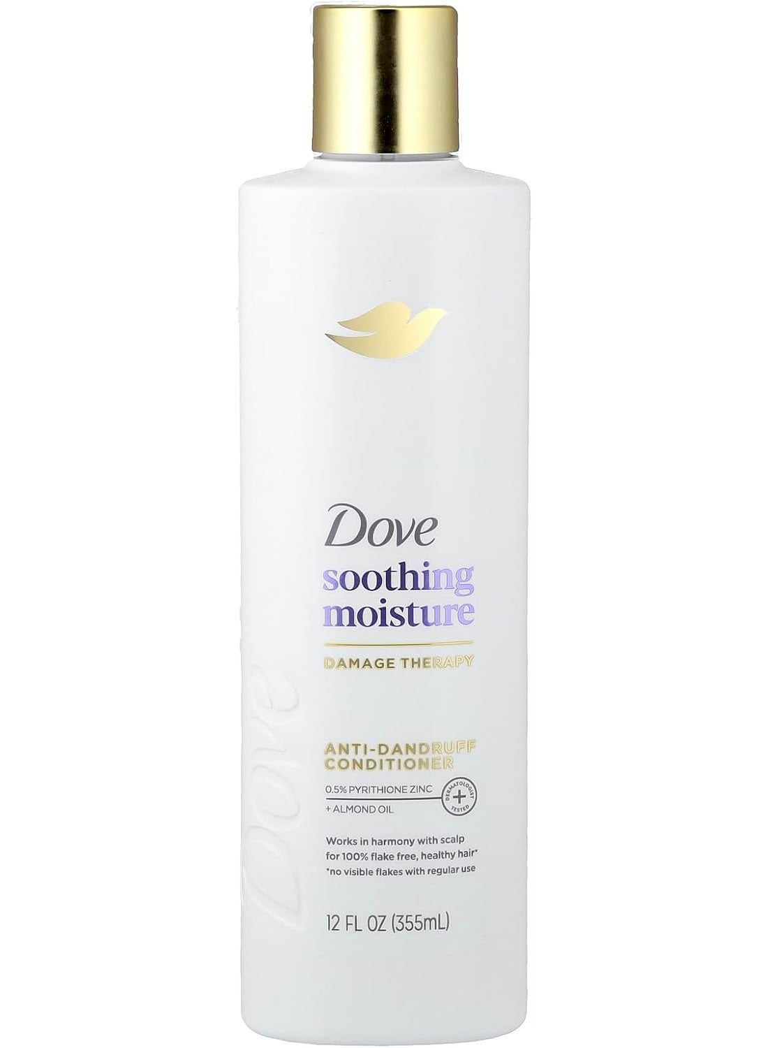 Dove Hair Derma care Scalp Soothing Moisture Anti-Dandruff Conditioner, 355ML