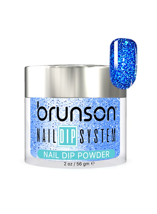 Nail Dip Powder Dip And Buff System Color 56gm, French Nail Art Starter Manicure Salon DIY At Home Odor Free And Long Lasting No Needed Nail Lamp Curing BDG029
