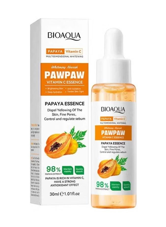 AW PAW VITAMIN C ESSENCE PAPAYA EXTRACT BRIGHTENING ANTI OXIDATION DEEP HYDRATION MOISTURIZING SERUM-30ML
