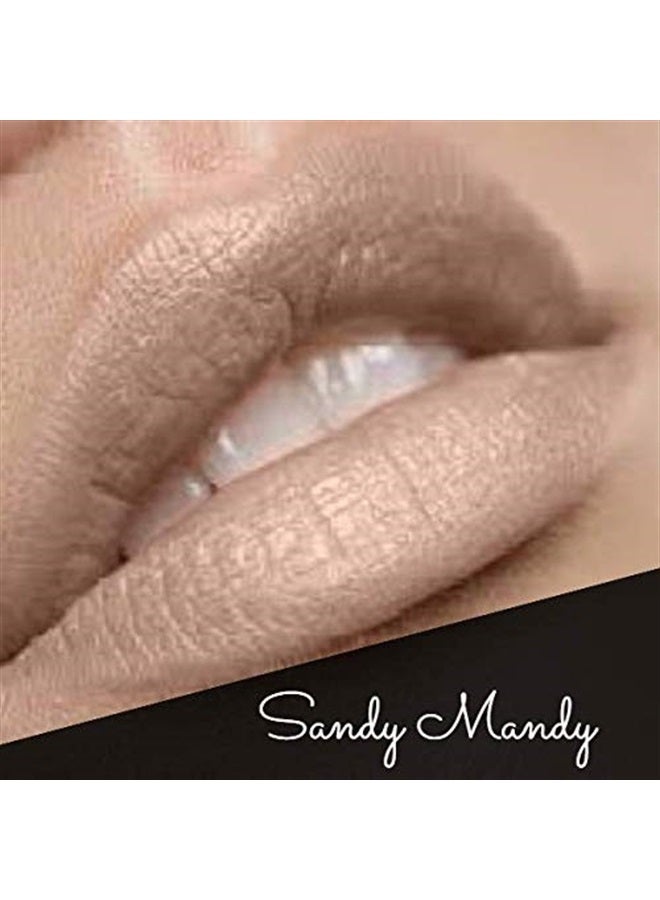 Premium Long Lasting Beige Nude Matte Liquid Lipstick | Perfect Texture | Sandy Mandy