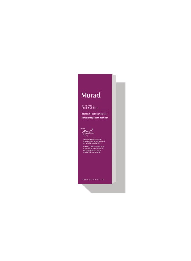 Murad Heartleaf Soothing Cleanser 148ml – Ultra-Gentle Wash for Sensitive Skin, Heartleaf & Prebiotics, Calming Formula for Rosacea Relief 148ml - image 2