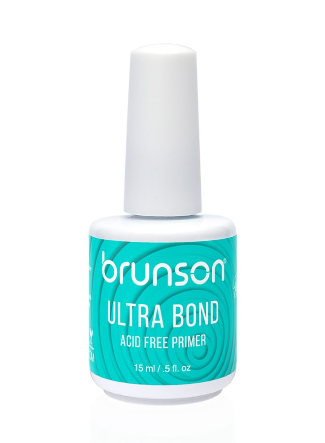 Ultra Bond Acid Free Primer For Acrylic Powder Nail Art 15ml BUTB