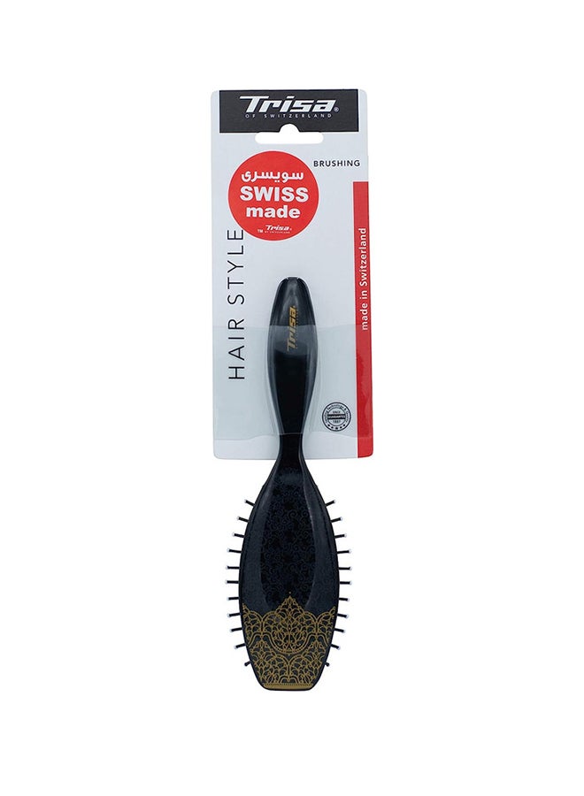 Hairstyle Brushing Small, Black Nylon Pins