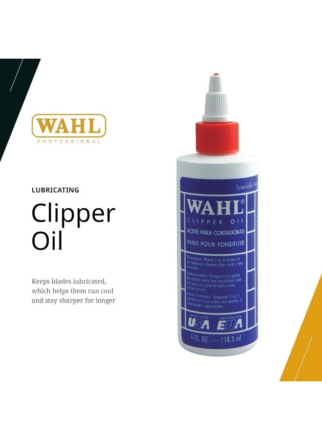 Wahl Professional Clipper & Trimmer Blade Oil | Reduces Friction | Avoid Rust - image 2