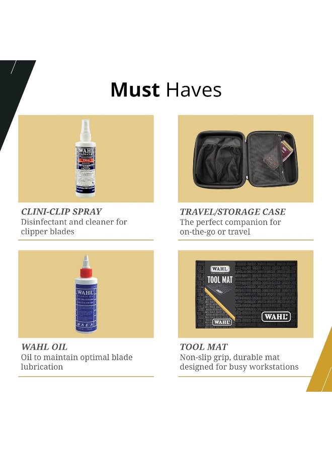 Wahl Professional Clipper & Trimmer Blade Oil | Reduces Friction | Avoid Rust - image 4