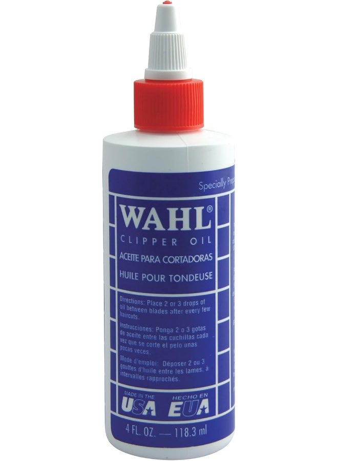 Wahl Professional Clipper & Trimmer Blade Oil | Reduces Friction | Avoid Rust