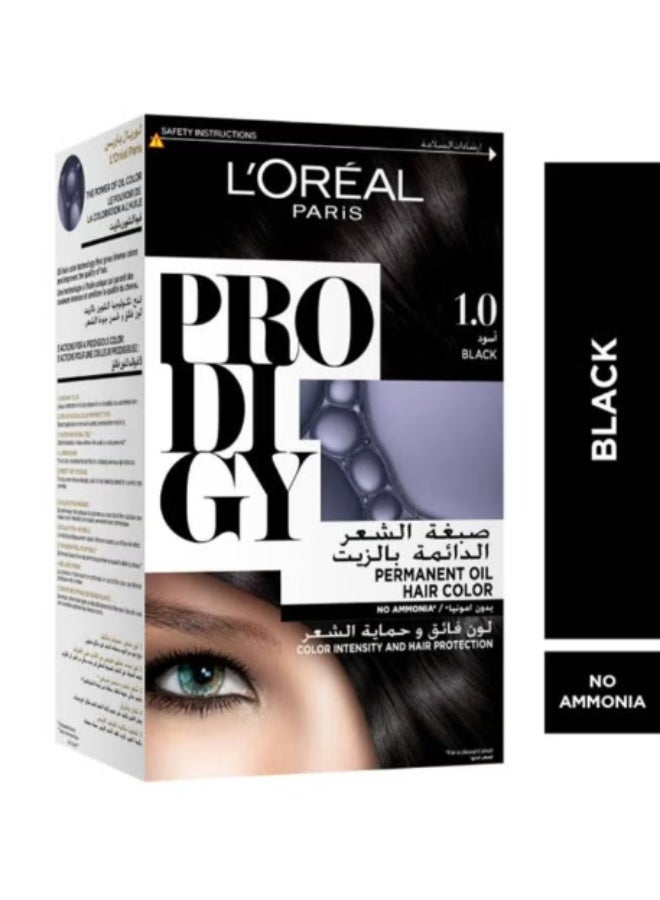 Prodigy Permanent No Ammonia Hair Color, Packaging May Vary 1.0 Black