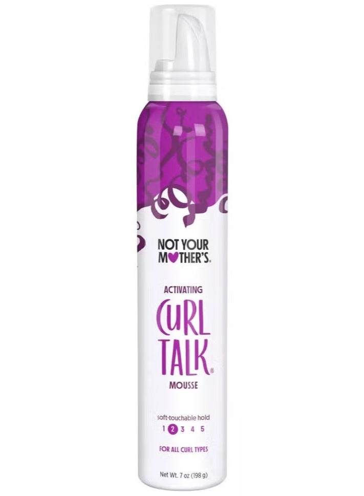 Curl Talk Curl Activating Mousse 7 Ounce