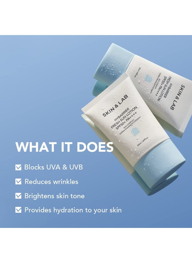 Hybarrier Fresh Sun Lotion Spf50+ Pa++++ 50Ml - image 2