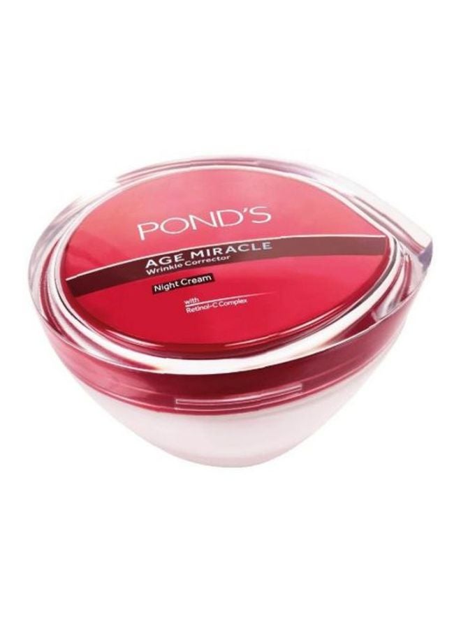 Pond's Age Miracle Cell Regen Deep Action Night Cream Anti Aging Wrinkle Net wt. 50 ml.