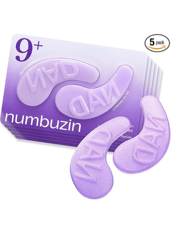 Numbuzin No.9 Eye Patches 5 Pairs, 10 Patches