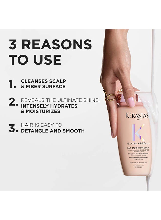 Gloss Absolu Bain Creme Hydra-Glaze Shampoo, 250Ml - image 4