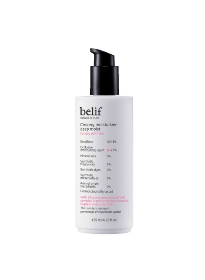 Belif Creamy Moisturizer Deep Moist