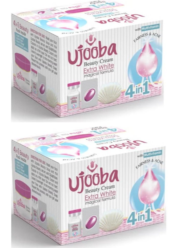 Beauty Cream Extra White 4 in 1 Magical Formula 2 pcs