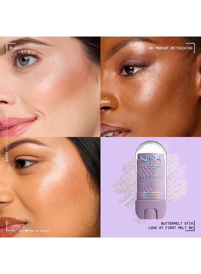 Buttermelt Stix, Glow Boosting Stix, up to 8 HR wear, Love At First Melt - image 3