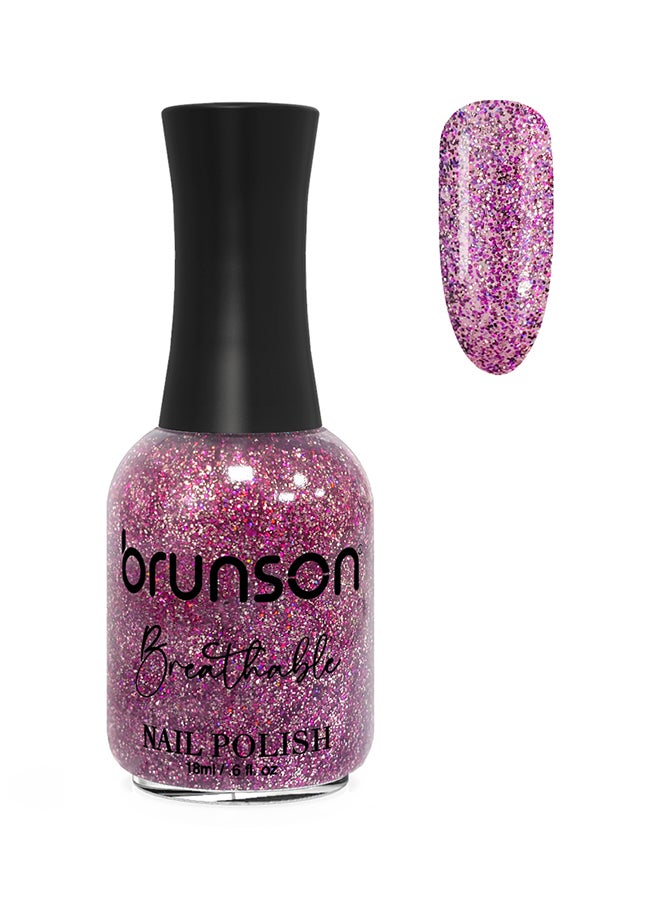 Breathable Nail Polish Halal nail polish Wudu friendly Quick-Dry Vegan long lasting but easy peel off   18ml BH374