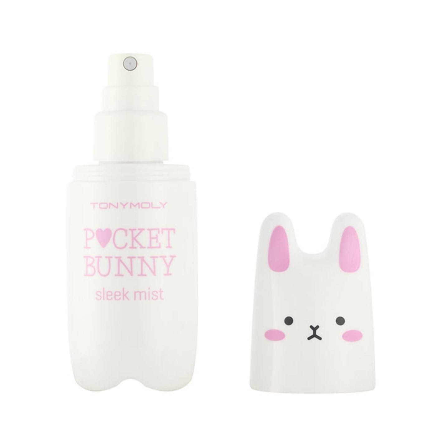 TONYMOLY Pocket Bunny Facial Mist â€“ Hydrating & Refreshing Face Spray with Aloe & Berry Extracts, Moisturizing Korean Facial Mist for Glowing Skin, Cute Travel Size Bottle