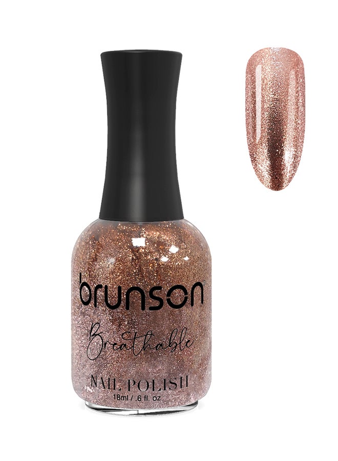 Breathable Nail Polish Halal nail polish Wudu friendly Quick-Dry Vegan long lasting but easy peel off   18ml BH254