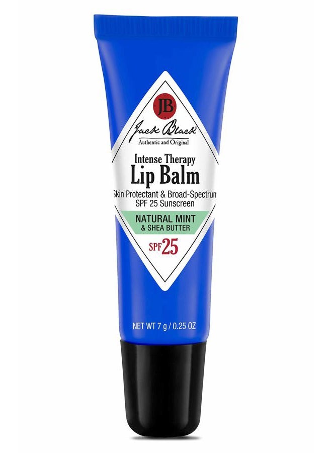 Intense Therapy Lip Balm, 0.25-Oz. – Natural Mint & Shea Butter, SPF 25 Sun Protection, Lip Moisturizer, Hydrating Lip Balm with SPF, Long Lasting Treatment