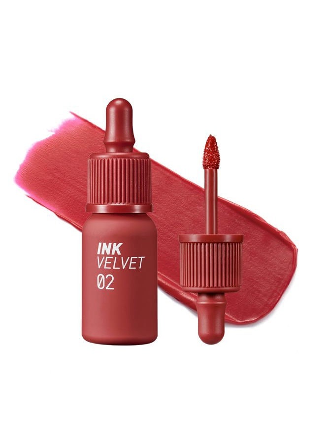 Ink the Velvet Lip Tint - High Pigment Color, Longwear, Weightless, Not Animal Tested, Gluten-Free, Paraben-Free (002 CELEB DEEP ROSE (NEW))