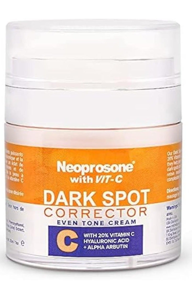 20% Vitamin C Dark Spot Corrector Cream Skin Brightening Gel Cream for Pigments, Dark Circles, Sun Spot, with Hyaluronic Acid, Vitamin E 30ml