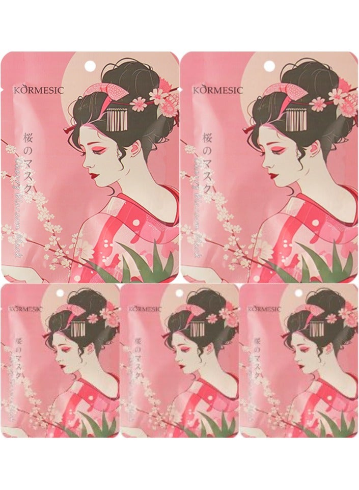 Sakura Facial Mask JP 25ml-5 packs  - Hydrating & Revitalizing