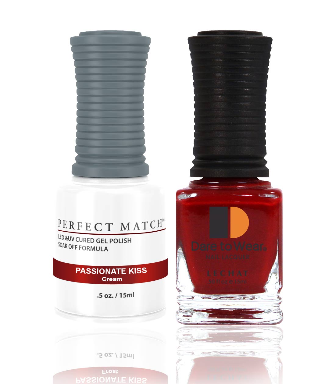 Perfect Match Gel Nail Polish 15ml Soak Off Long Lasting High Shine UV LED Gel Non Toxic Easy Application Wide Color Range for Manicure and Pedicure  Passionate Kiss-PMS191