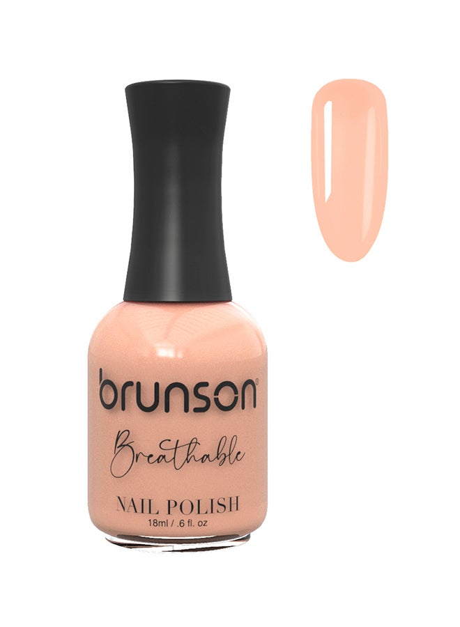 Breathable Nail Polish Halal nail polish Wudu friendly Quick-Dry Vegan long lasting but easy peel off   18ml BH169