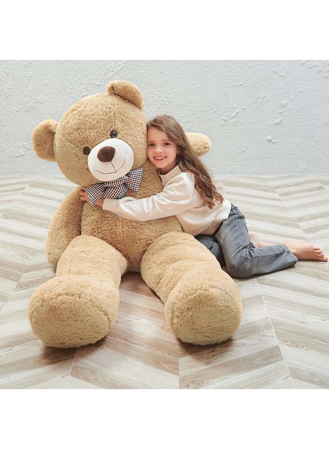 Big Teddy Bear 55 inches Giant Bear Stuffed Animals Large Plushies Life Size Teddy for Children Adults