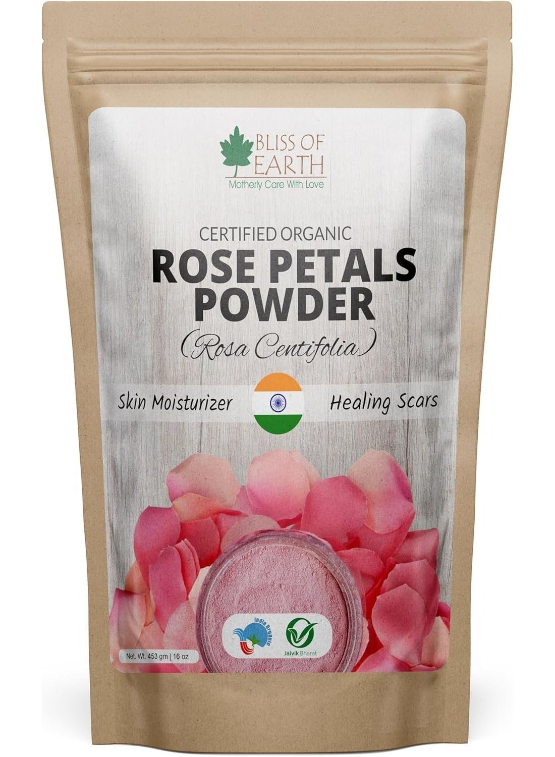 Pure Natural Rose Petals Powder (453g)