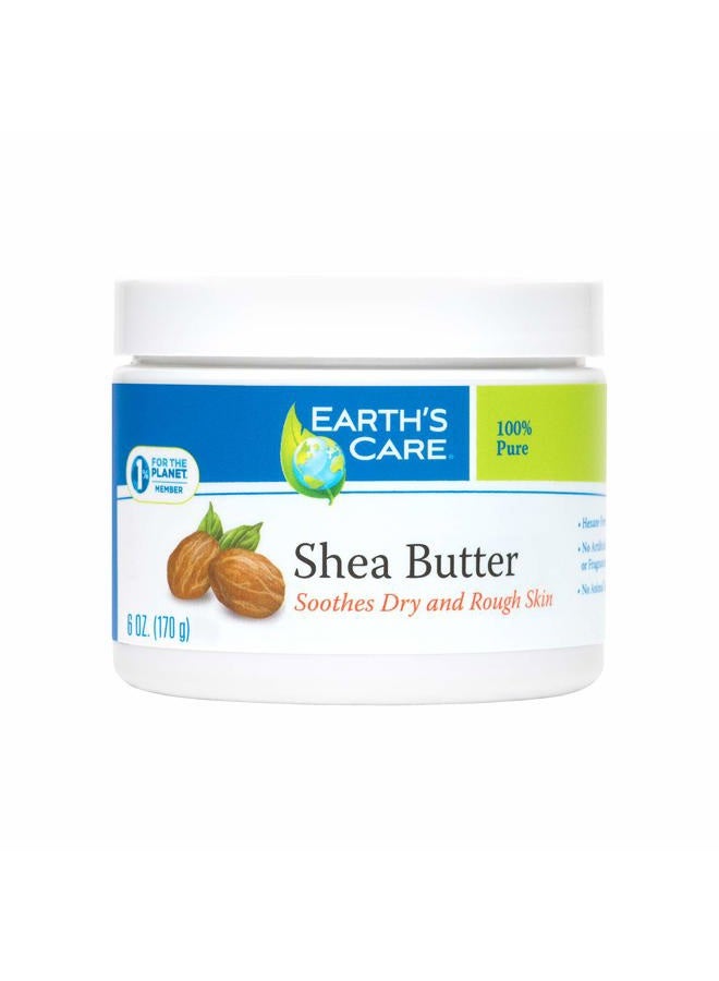Shea Butter - 100% Pure Natural African Shea Butter for Body, Hair and DIY Projects 6 OZ