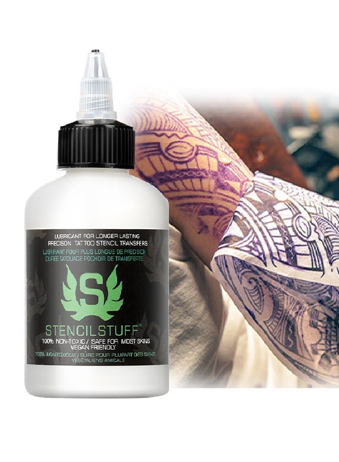 Precision Tattoo Stencil Transfers,Tattoo Hold Lock Solution,Tattoo Stencil Gel for Sharp Dark and Clean Stencils Tattoo Transfer Liquid Designed to Last All Day Tattoo Stencil Stuff Solution 120ml
