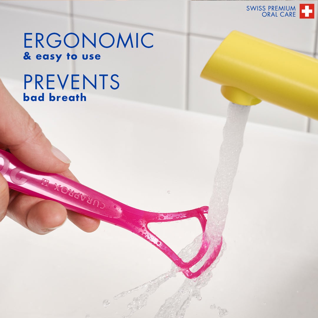 Double-Bladed Tongue Cleaner | Gently Removes Bacteria for Fresher Breath & Improved Oral Hygiene - image 4