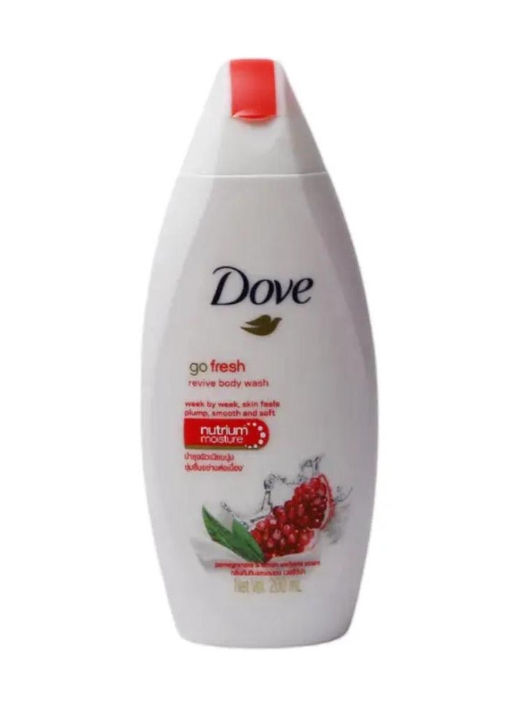 Go Fresh Pomegranate & Lemon Verbena Scent Revive Body Wash 200ml