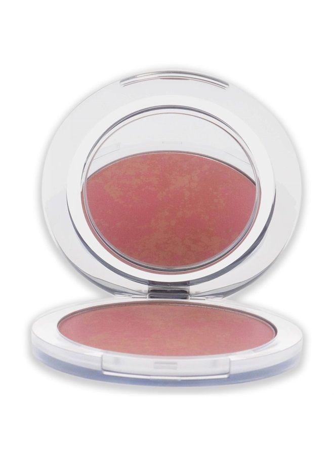 Pur Minerals Blushing Act Skin Perfecting Powder in Pretty in Peach, Satin Matte Finish, Buildable Coverage, Cruelty Free, 0.28 Oz