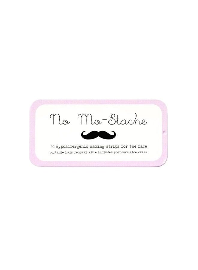 Wax Strips for Lip and Face - Hair Removal Kit - 40 Travel Friendly Individual Use Strips - Vegan - Paraben Free - Safe for All Skin Types - For Women - Shark Tank Product