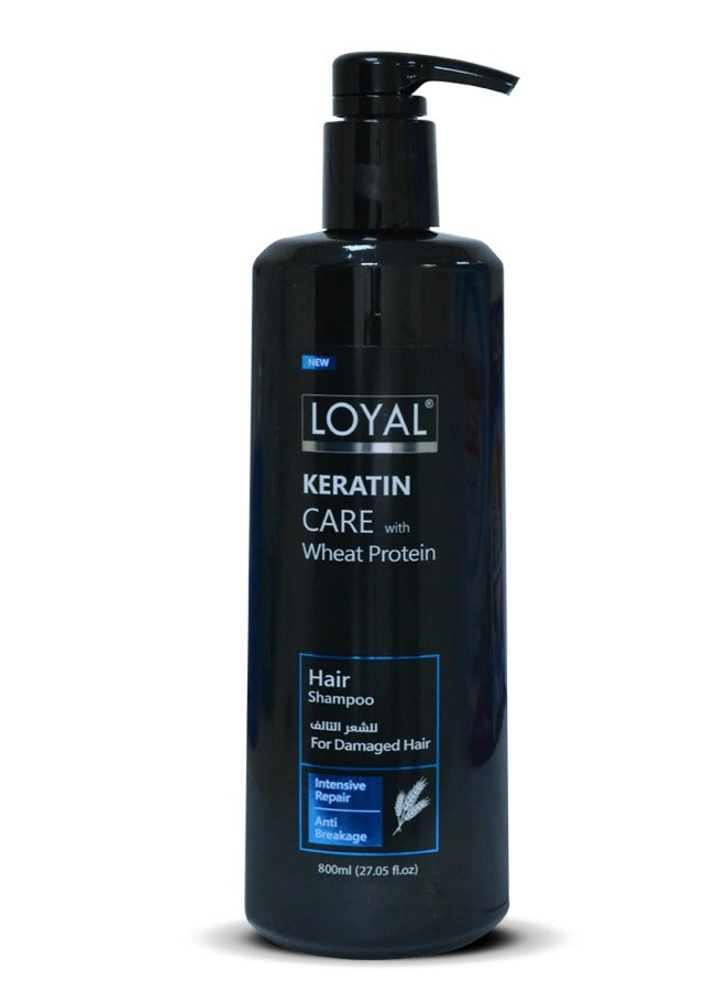 Keratin Care Hair Shampoo Wheat Protein 800ml