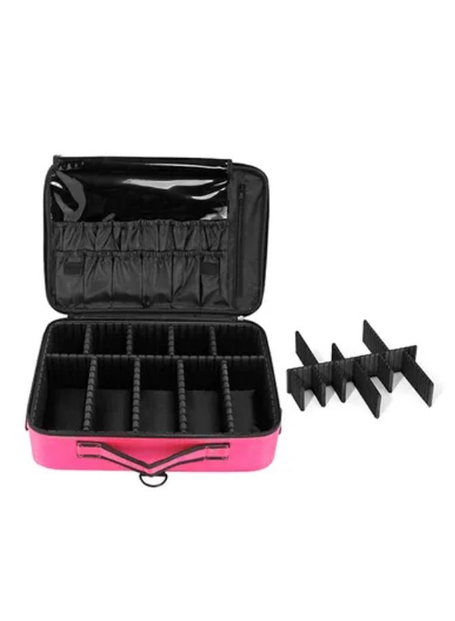 3 Layers Large Makeup Case Organizer
