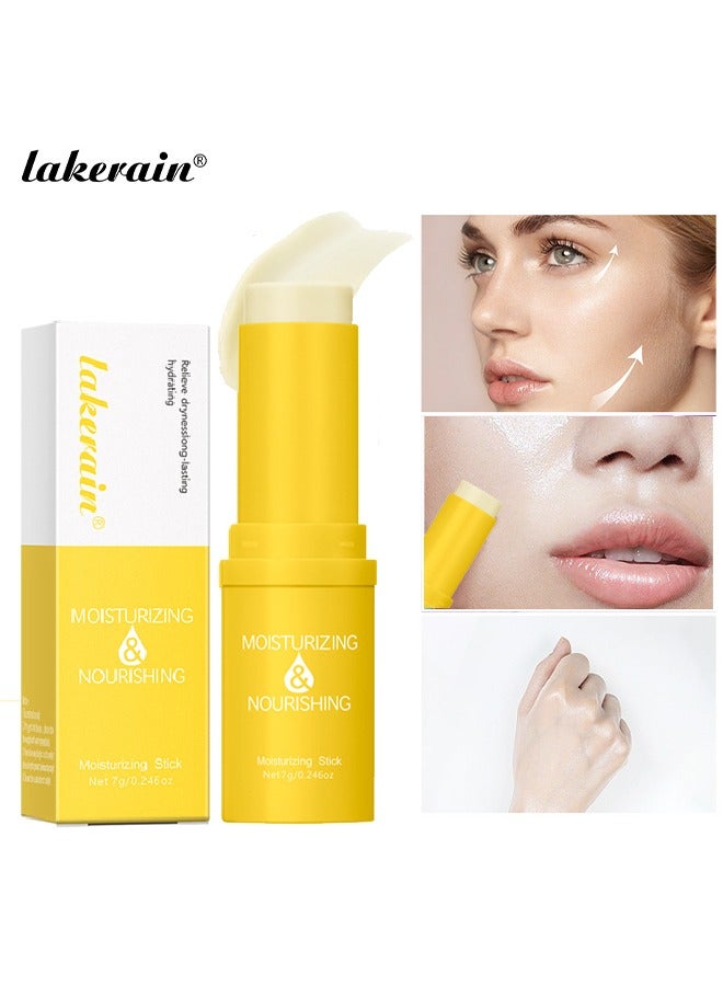 Moisturizing and Nourishing，Moisturizing Stick， Multi Balm Facial Moisturizer Stick Balm Under Eye Cream Face Balm Stick for Hydrating and Smoothing Dry Skin Moisturizing Day and Night Stick