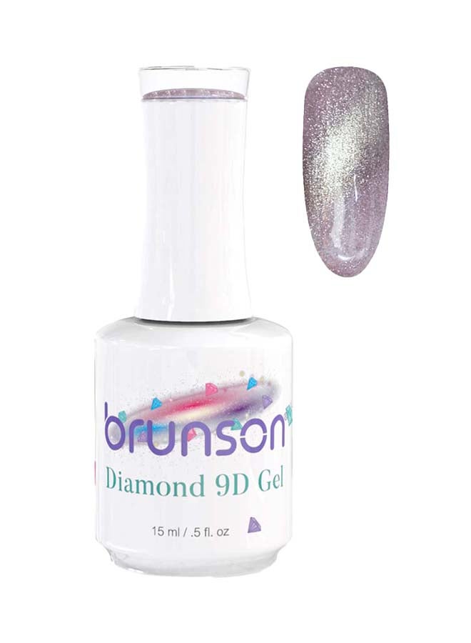 Diamond 9D Magnetic Cat Eye Gel Reflective Diamond Gel Nail Polish 15ml Soak Off Gel Polish BD9D004